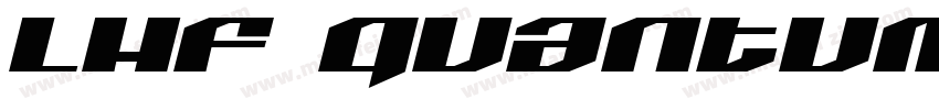 lhf quantum italic字体字体转换